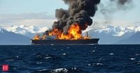 Cargo ship carrying electric vehicles catches fire off Alaska – key points you need to know