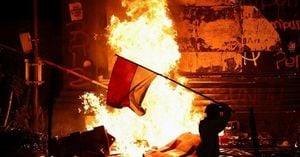 Jakarta Protests Erupt After Police Kill Motorcycle Driver
