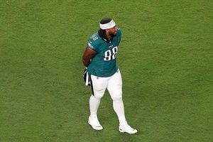 Eagles’ Jalen Carter Ejected And Fined For Spitting Incident