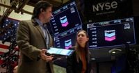 Stock indexes mostly gain amid AI deal optimism; euro, yen weaken on fiscal worries
