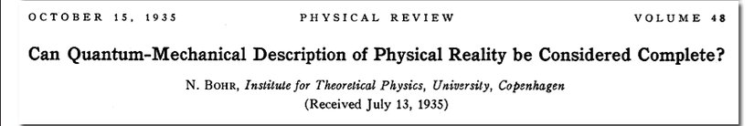 Physical Review-15 Ekim 1935