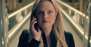 Elisabeth Moss Stars In Channel 4s The Veil Premiere