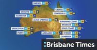 National weather forecast for Thursday May 8