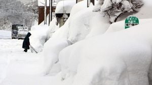 Severe Snowstorm Disrupts Life Across Japan's Coast