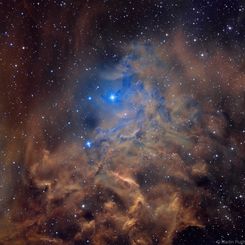  AE Aurigae and the Flaming Star Nebula 