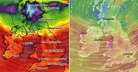 Storm Amy warning for public over 'flying objects' as 80mph winds smash Britain