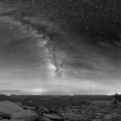 A Dark Sky Over Sequoia National Park