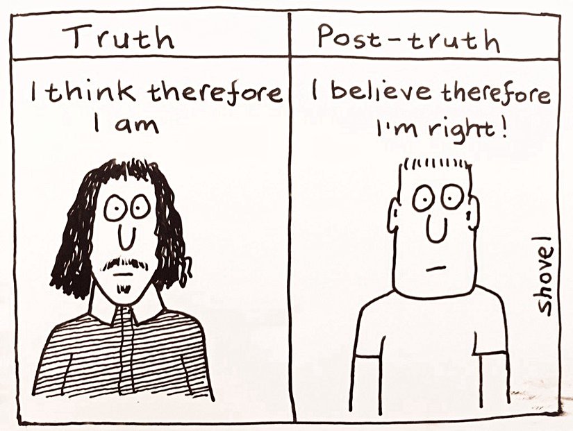 Düşünüyorum öyleyse ben, benimden, inanıyorum öyleyse haklıyıma.