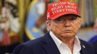 Trump says US colleges would 'go to hell' without Chinese students amid Maga backlash