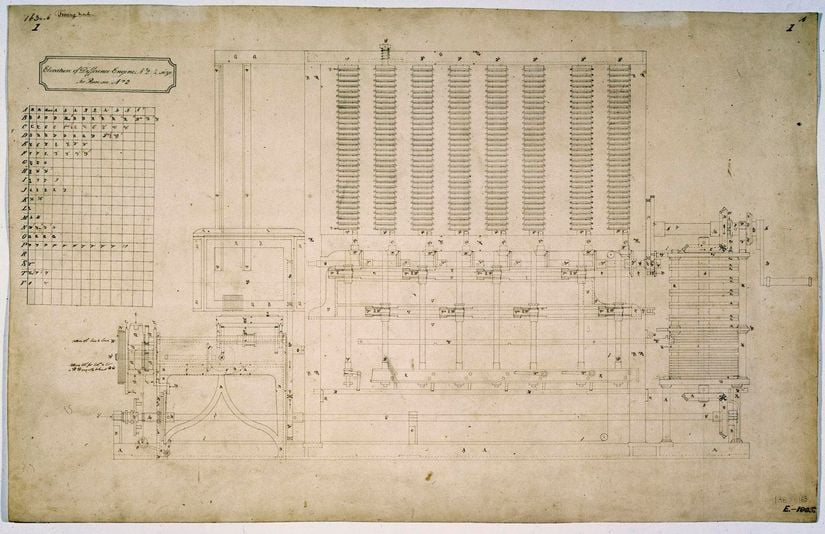 Babbage Belgeleri, Fark Motoru No. 2'nin Yükselişi. Bilim Müzesi'ndeki Babbage Belgeleri, Londra