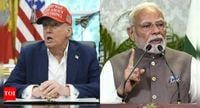 'Told very terrific man PM Modi … ': Trump reiterates tariff forced India-Pakistan ceasefire; mentions 150m dollar planes went down - Times of India