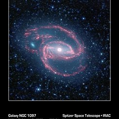 NGC 1097: Spiral Galaxy with a Central Eye