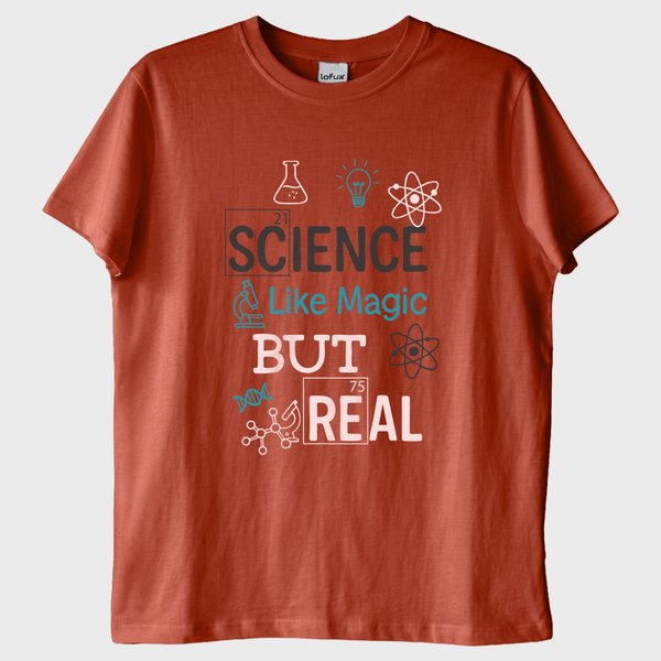 "Science: It's Like Magic But Real 4" T-Shirt