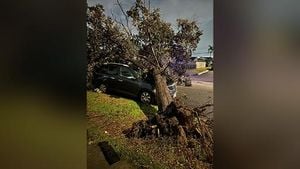 Severe Weather Strikes Northern California With Rain And Snow