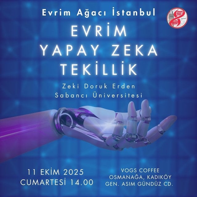 Evrim, Yapay Zeka ve Tekillik ( Evrim Ağacı İstanbul Topluluğu )