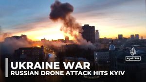 Russian Drone Strikes Devastate Kyiv, Killing Five