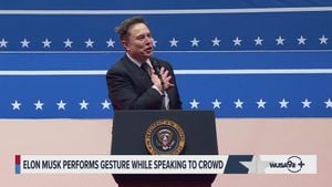 Elon Musk's Gesture Sparks Controversy At Trump's Ceremony