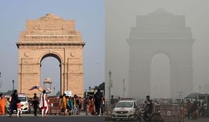 Delhi Smog Obscures Iconic Landmarks Amid Health Crisis