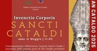 Il ritrovamento del Corpo di San Cataldo: ostensione della Crocetta aurea e liturgia al battistero
