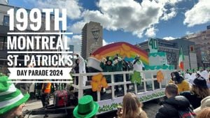 Montreal Celebrates 200 Years Of St. Patrick's Day Parade