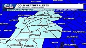 Arctic Blast And Fierce Winds Threaten Mid Atlantic