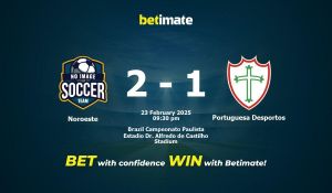 Noroeste Battles Portuguesa For Paulistão Survival And Qualification