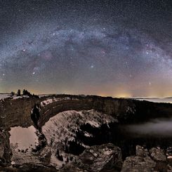 Milky Way Over Switzerland