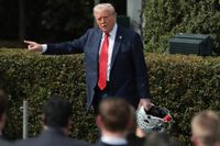 Trump live: President exploring legality of deporting Americans to overseas prisons