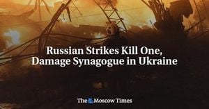 Russian Strikes Plunge Ukraine Into Blackouts After Talks Stall