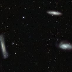 The Leo Triplet Galaxies from VST