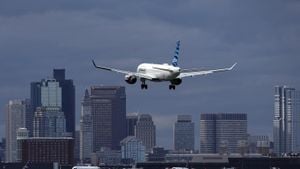 Colliding Wings Shake Passengers At Logan Airport