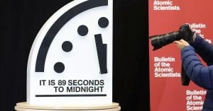 Doomsday Clock Set At 89 Seconds To Midnight