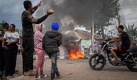 Security forces and protesters clash following disputed election in Tanzania; U.N. says 10 dead