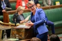 British FM says she warned Israel not to annex parts of West Bank over Palestine recognition