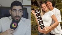 La polémica reacción de Facundo Moyano cuando le preguntaron por el embarazo de Eva Bargiela