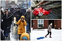 Scores of London Heathrow flights cancelled as Storm Goretti hits UK - LIVE