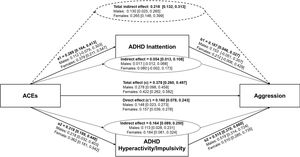 Study Links ADHD Dimensions To Aggression Via Childhood Experiences