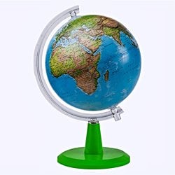 Modern Dünya Küresi: Fiziki, 30 cm, Işıksız