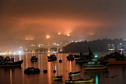 Şili'de Orman Yangınları Yayılırken En Az 24 Kişi Öldü