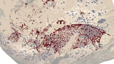 Mağaralara Çizilen Domuz Avı Sahnesi Dünyanın En Eski Figüratif Sanatı Olabilir!