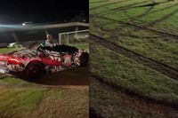 Vídeo: MC Ryan é detido por destruir grama de estádio com Lamborghini