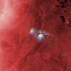 M78: Reflecting Blue in a Sea of Red