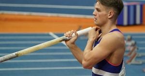 Duplantis Dominates Again, Defending His Title At Indoor Championships