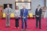 China criticizes US senators' Taiwan visit, calls it a threat to sovereignty