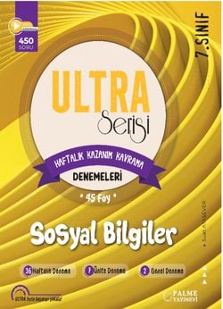7.SINIF ULTRA SERİSİ SOSYAL BİLGİLER DENEMELERİ 45 FÖY