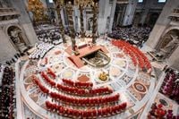 All Cardinals are now in the Sistine chapel, meet Cardinal Parolin overseeing the conclave - Businessday NG