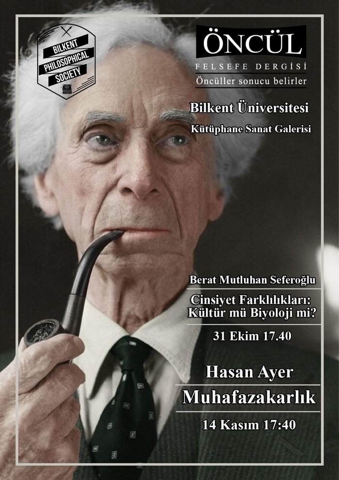 Öncül Analitik Felsefe Dergisi Bilkent Üniversitesi’ne geliyor.