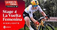 Highlights: Van der Breggen seals first win since 2021 with sublime Stage 4 victory