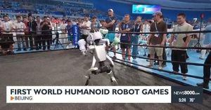 Beijing Hosts Historic World Humanoid Robot Games