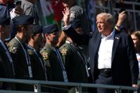 Extra security, snarling traffic at Ryder Cup as fans await Trump